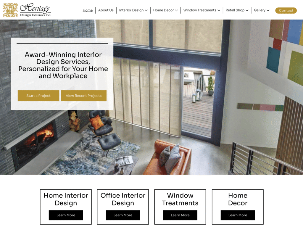comprehensive website services unfair advantage marketing