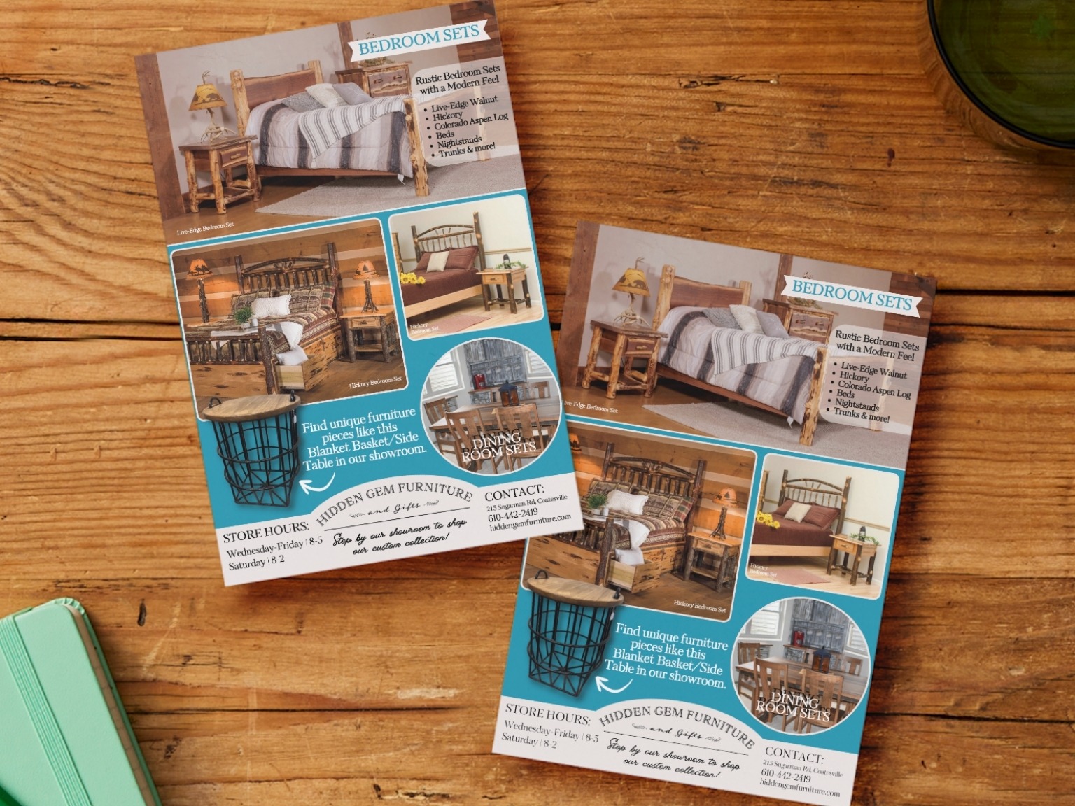 furniture shop flyer design